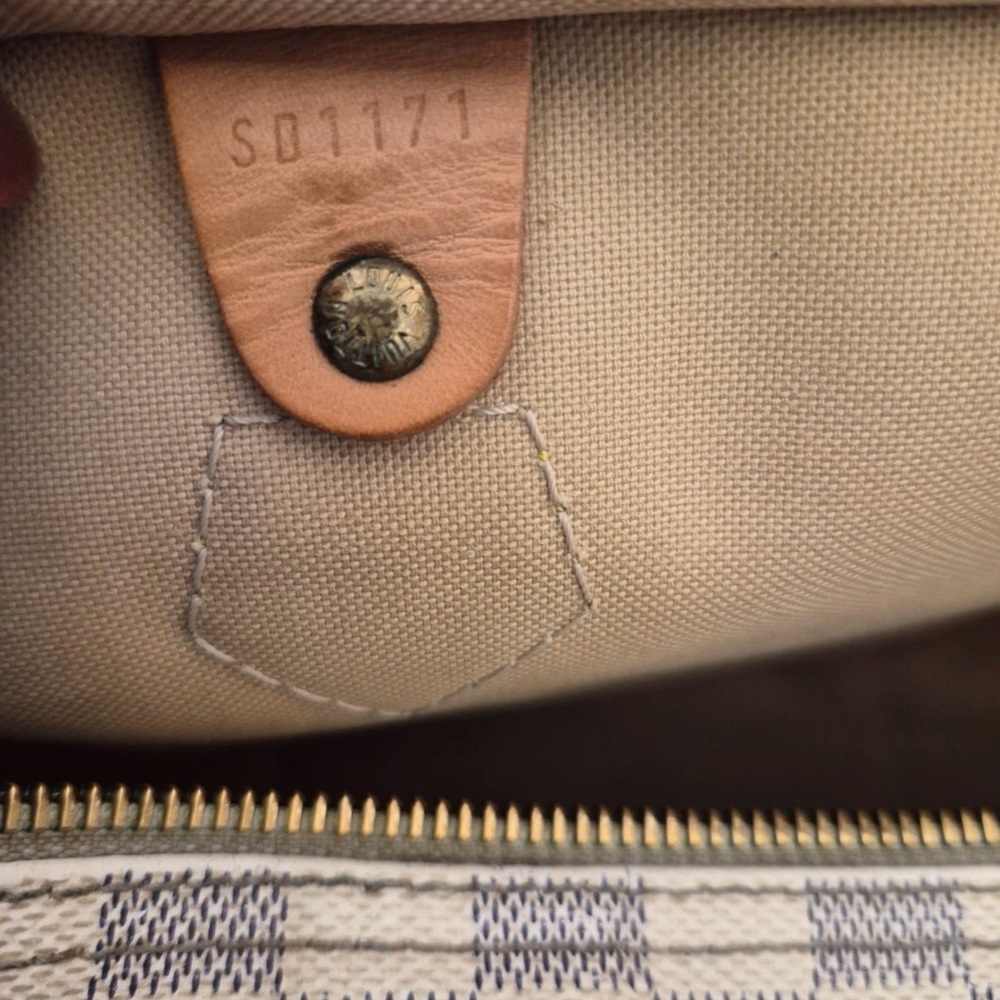 Louis Vuitton Speedy 35 Damier Azure - Picture 7 of 10